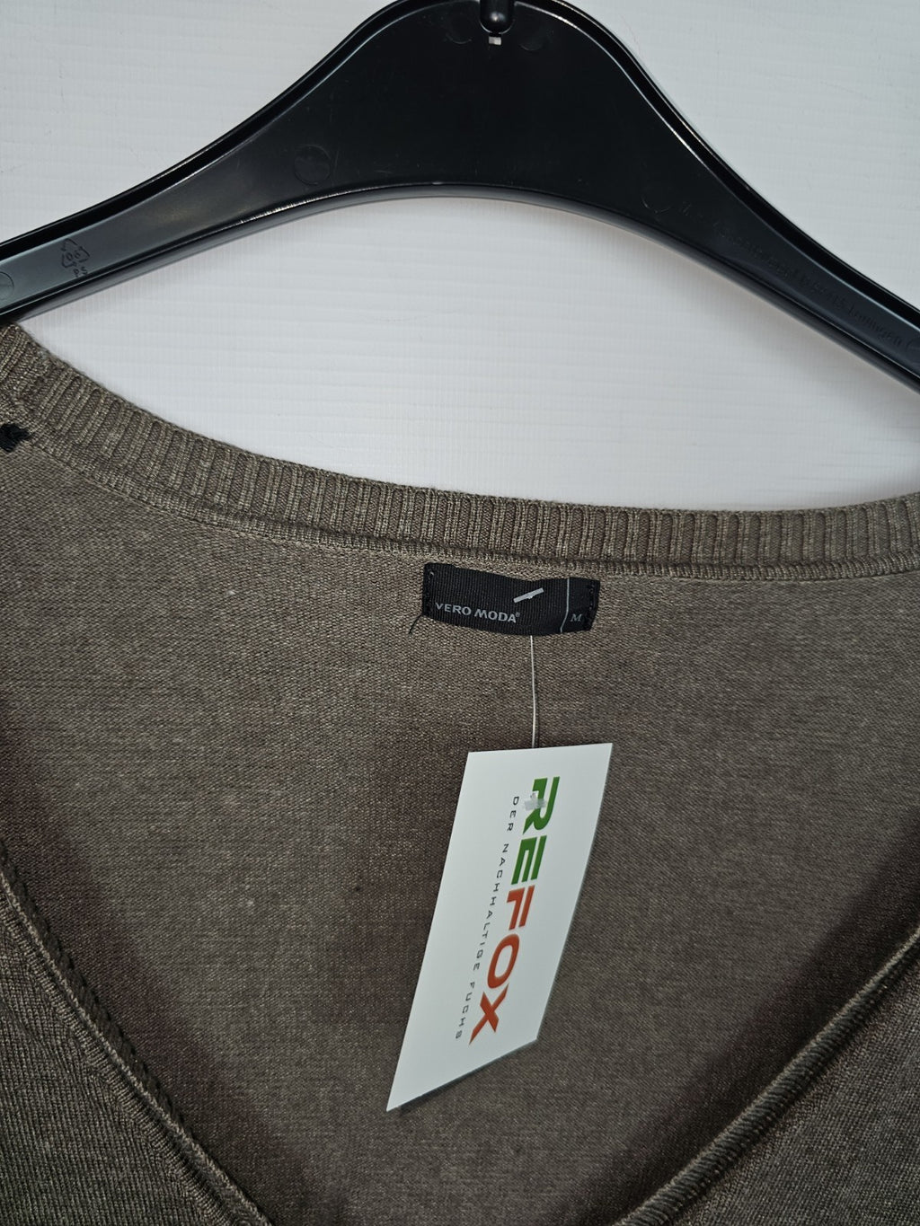 EK8186 Damen Strickjacke bon Vero Moda, Braun, Gr. M1