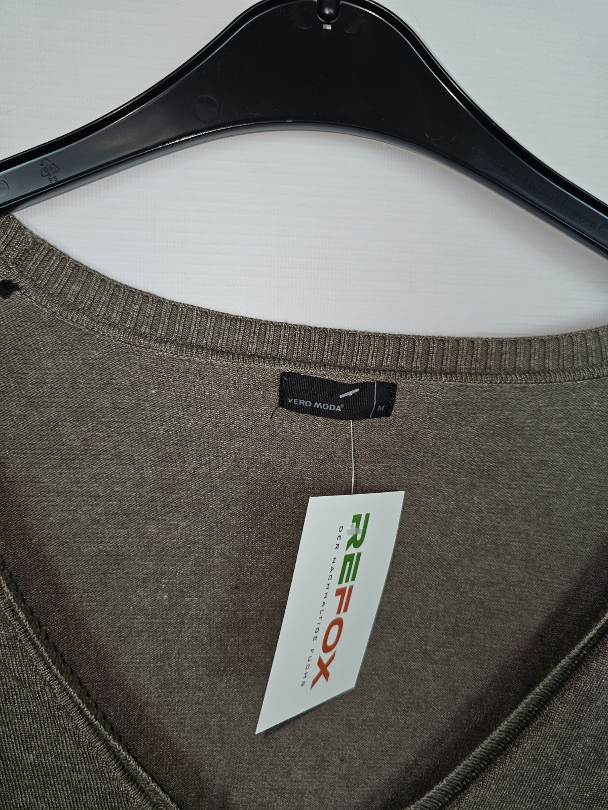 EK8186 Damen Strickjacke bon Vero Moda, Braun, Gr. M1