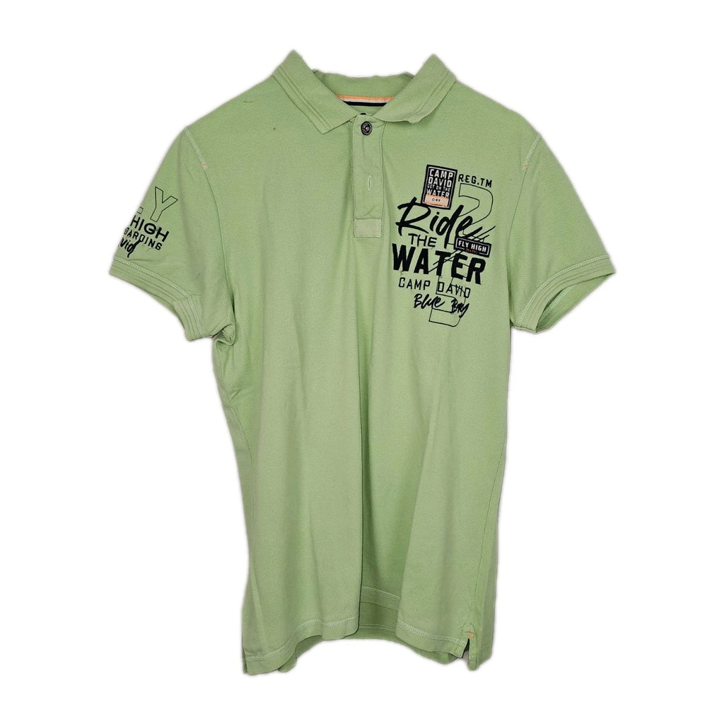 EK11272 Herren Poloshirt von Camp David, Grün, Gr. L0