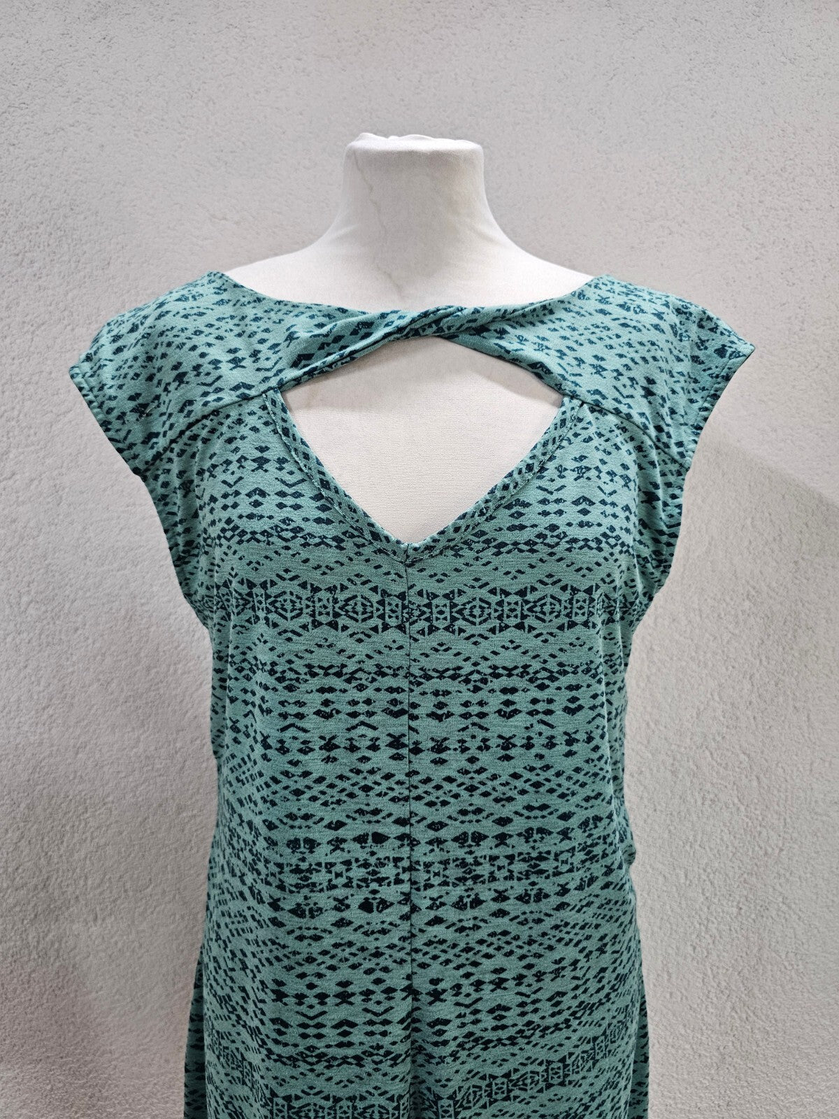 EK5862 Damen Kleid, grün, Gr.L1