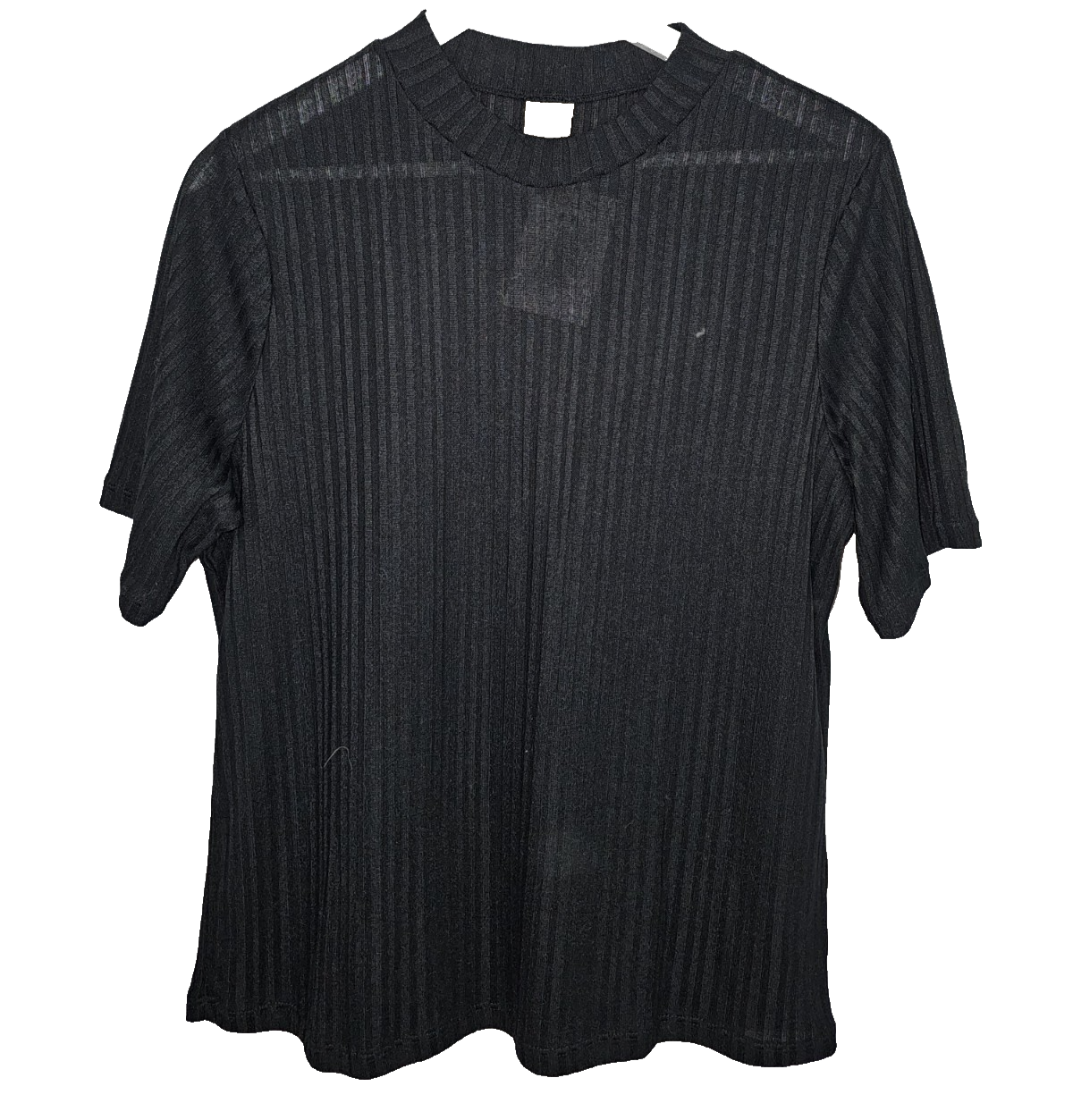 EK8232 Damen Tshirt von H&M  Schwarz, Gr. XL0