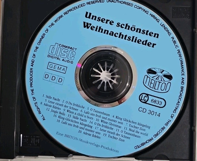 EB3735 CD Undmsere Schönsten Weihnachtslieder2
