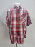 EK6032 Herren Hemd von Montreal, rot, Kariert, Gr.XL(43/44)0