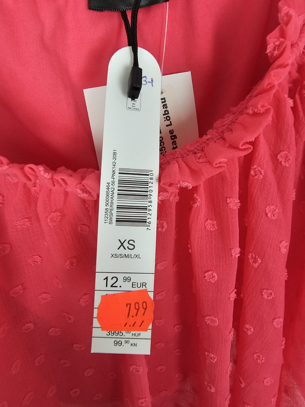 EK9128 Damen Bluse von Tally Weijl, pink, Gr.XS2