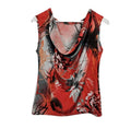 EK9672 Damen Trägershirt, rot, Gr.L0