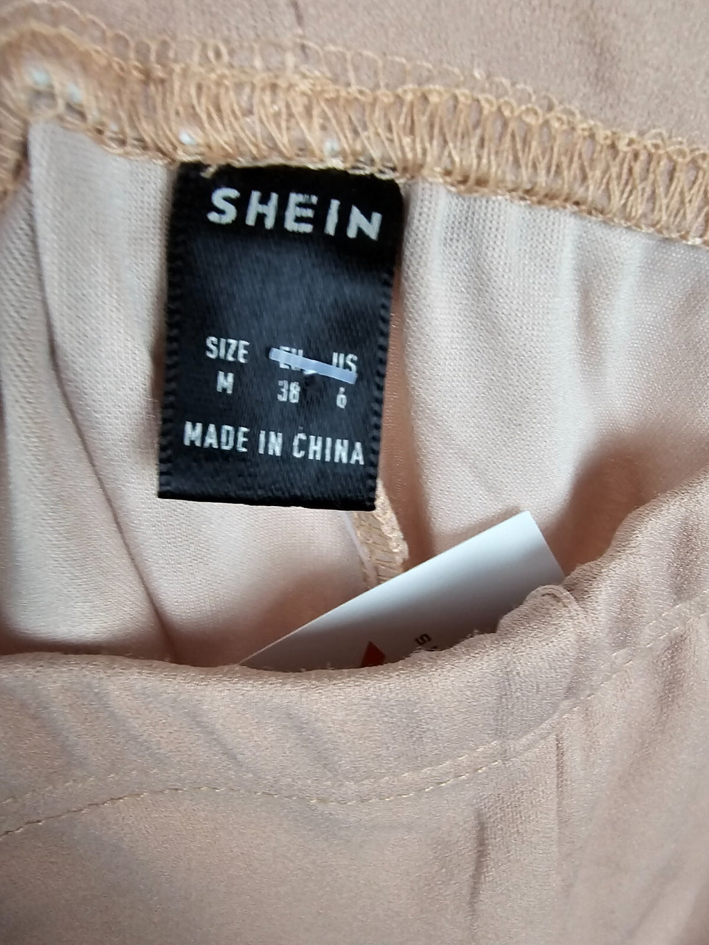 EK6411 Damen 2-Teiler von Shein, Rosa, Gr.:M5