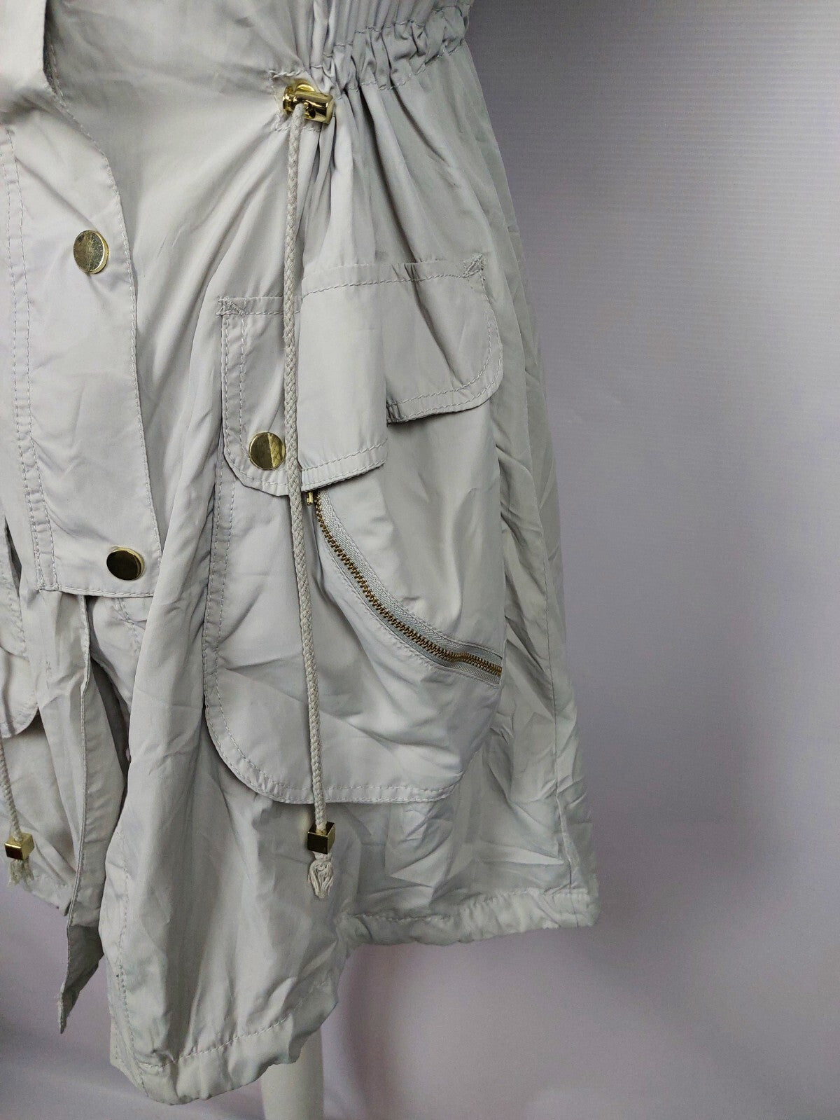 EK1580 Damen Übergangsjacke von H&M, grau, Gr.XS2