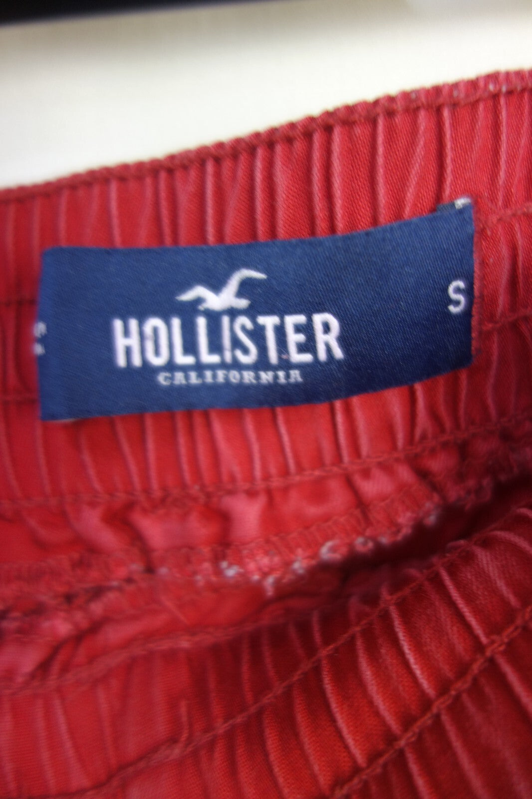 EK3985 Damen Hose von Hollister, rot, Gr. S3