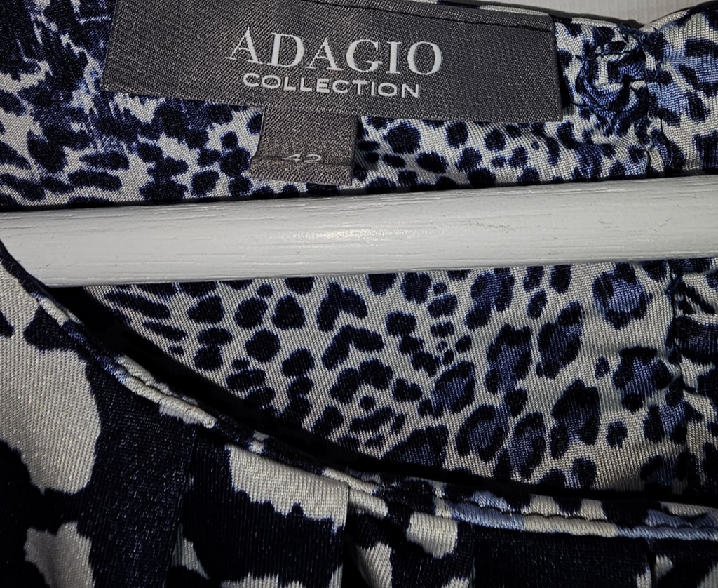 EK7028 Damen Bluse von Adagio, Blau, Gr.421