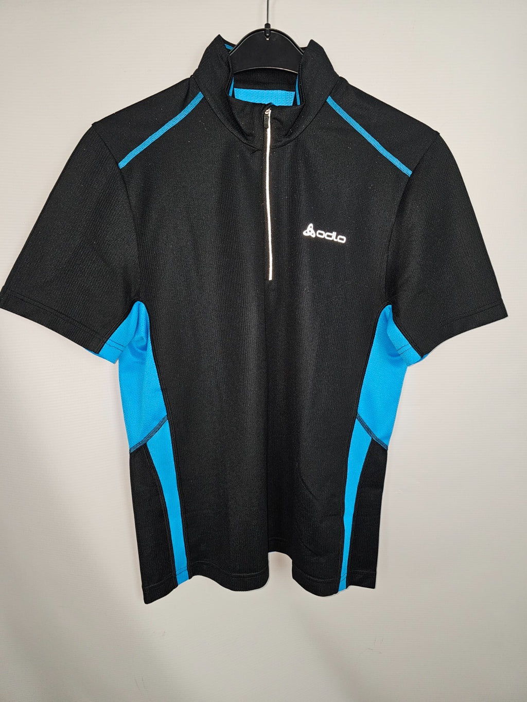 EK6515 Herren T-Shirt von Odlo, Radsport, blau-schwarz, Gr.M0