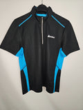 EK6515 Herren T-Shirt von Odlo, Radsport, blau-schwarz, Gr.M0