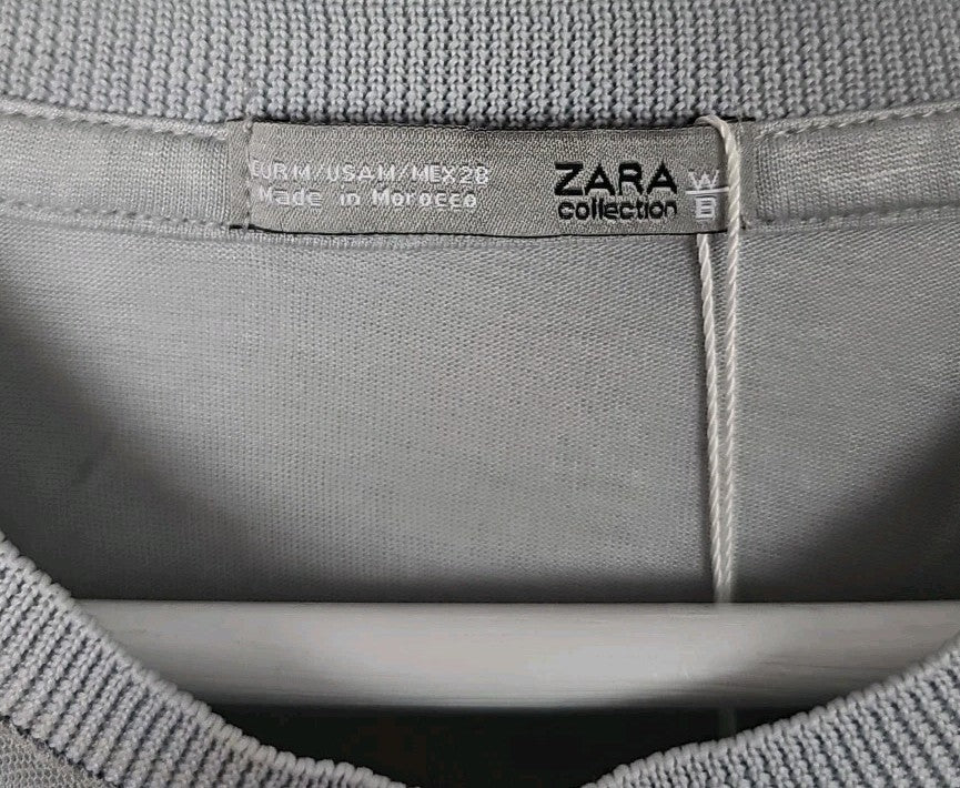 EK9162 Damenkleid Zara Gr.M Grau1