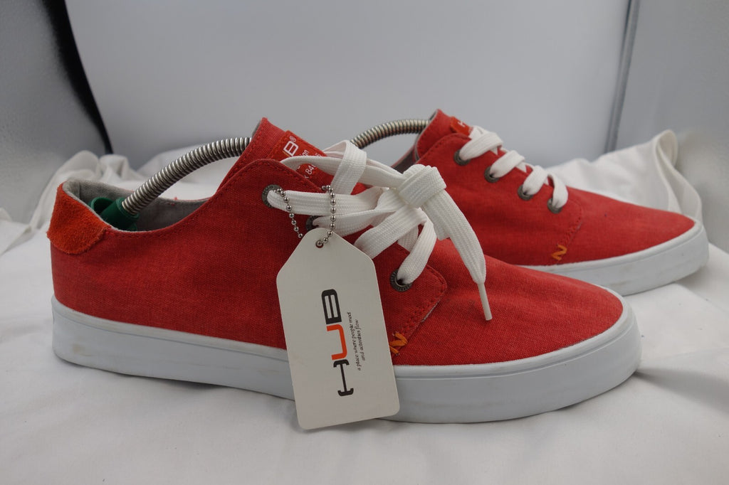 ES0366 Herren Sneaker von Hub, rotorange, Gr. 422