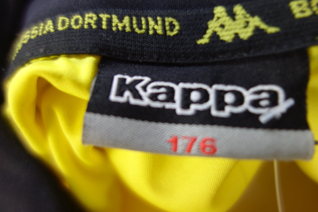EK4027 Kinder Sport T-Shirt von Kappa mit BVB Print, gelb/schwarz, Gr. 1764