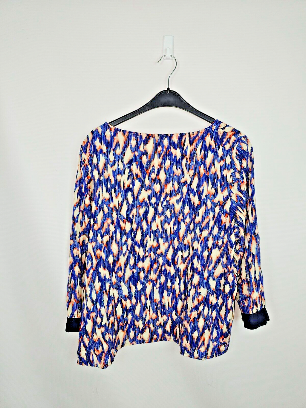 EK6425 Damen Bluse von Street One, blau-orange, Gr.L3