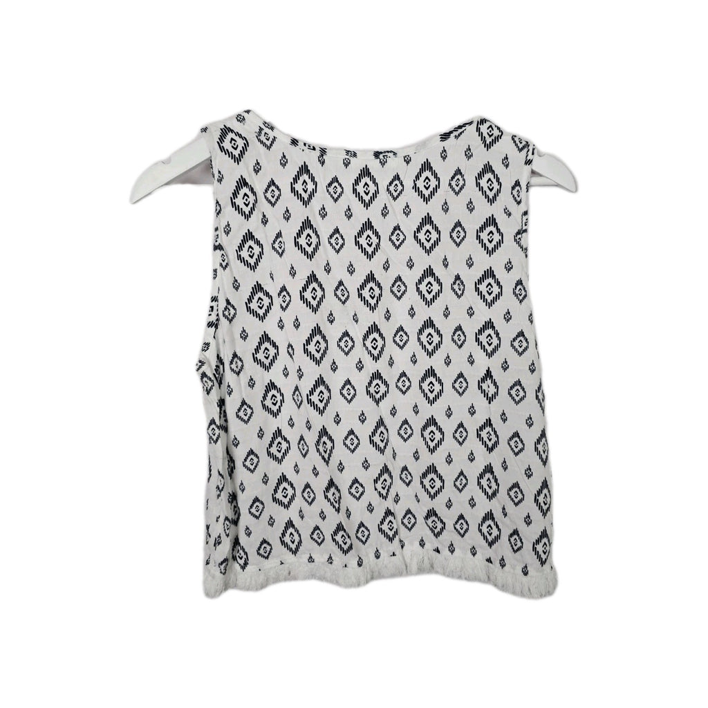 EK8892 Damen Bluse von Mango, Schwarz/Weiß, Gr. M3