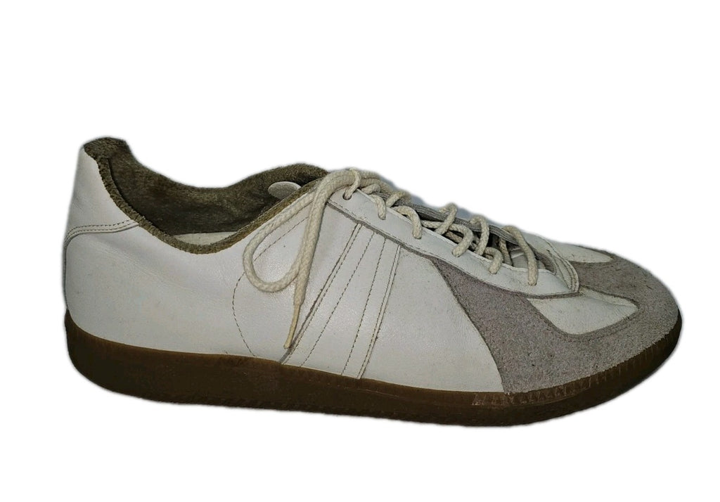 ES728 Herren- Original Bundeswehr Sportschuh, weiß-grau, Gr.44(Größentabelle)2