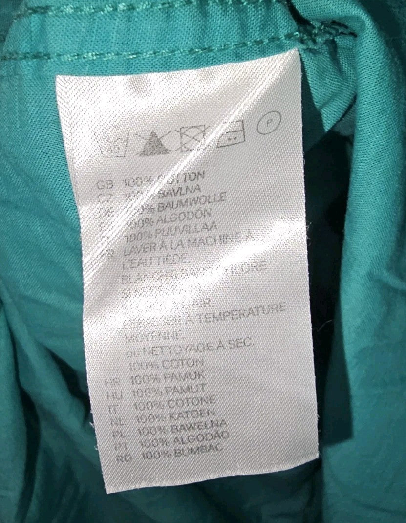 EK8774 Herren Hemd von H&M, grün, Gr.L3