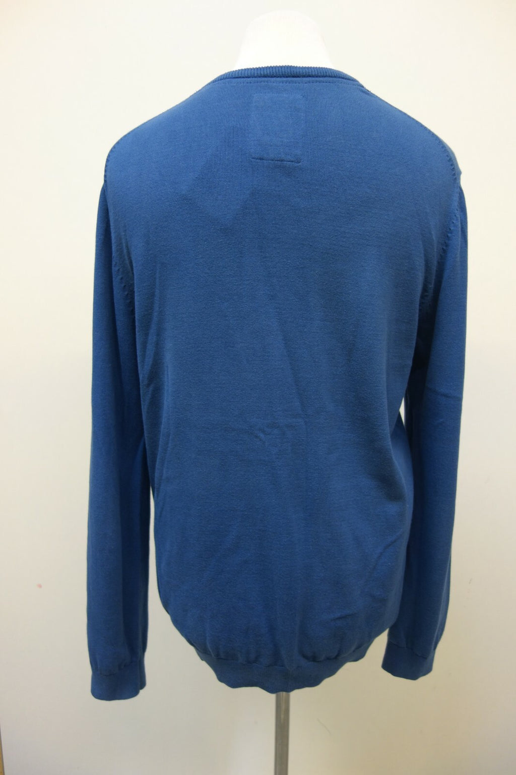 Herren Pullover von S Oliver Gr L 100% Baumwolle blau  e14844