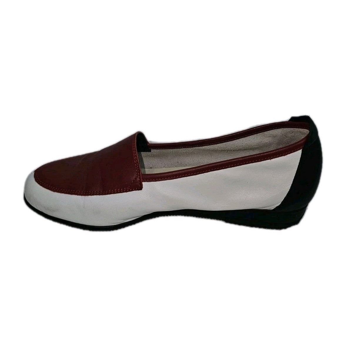 ES806 Damen Slipper von Bleil, rot-weiß, Gr.37 (23cm)4