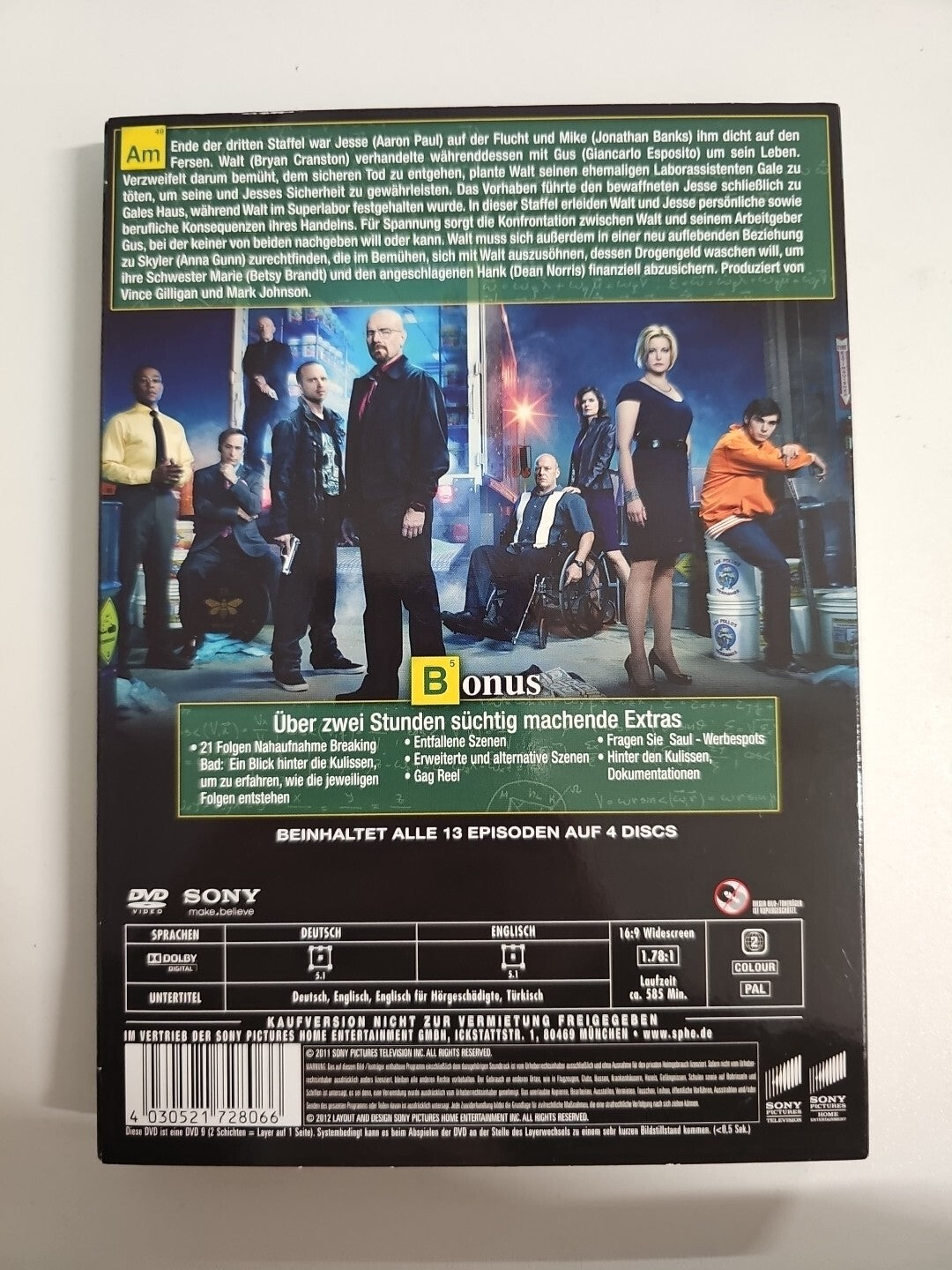 EB1249 Breaking Bad - Die komplette vierte Season [4 DVDs] 1