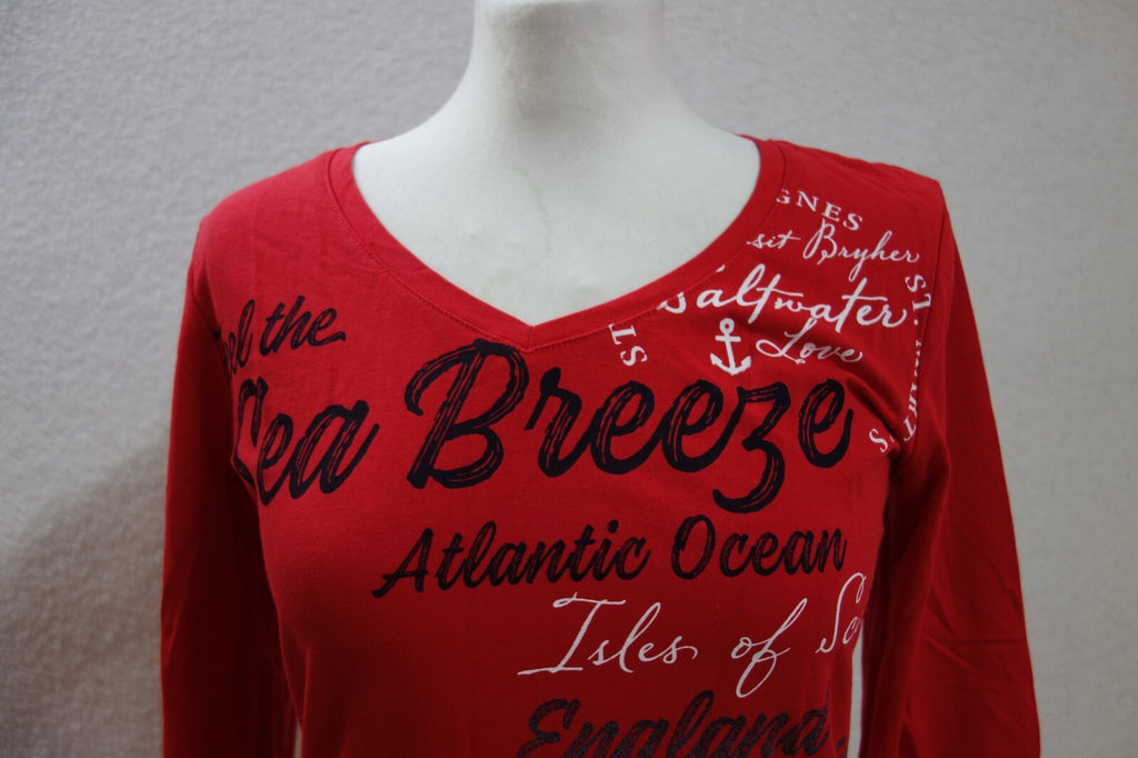 EK0173 Damen Shirt, rot von Soccy Spirit1