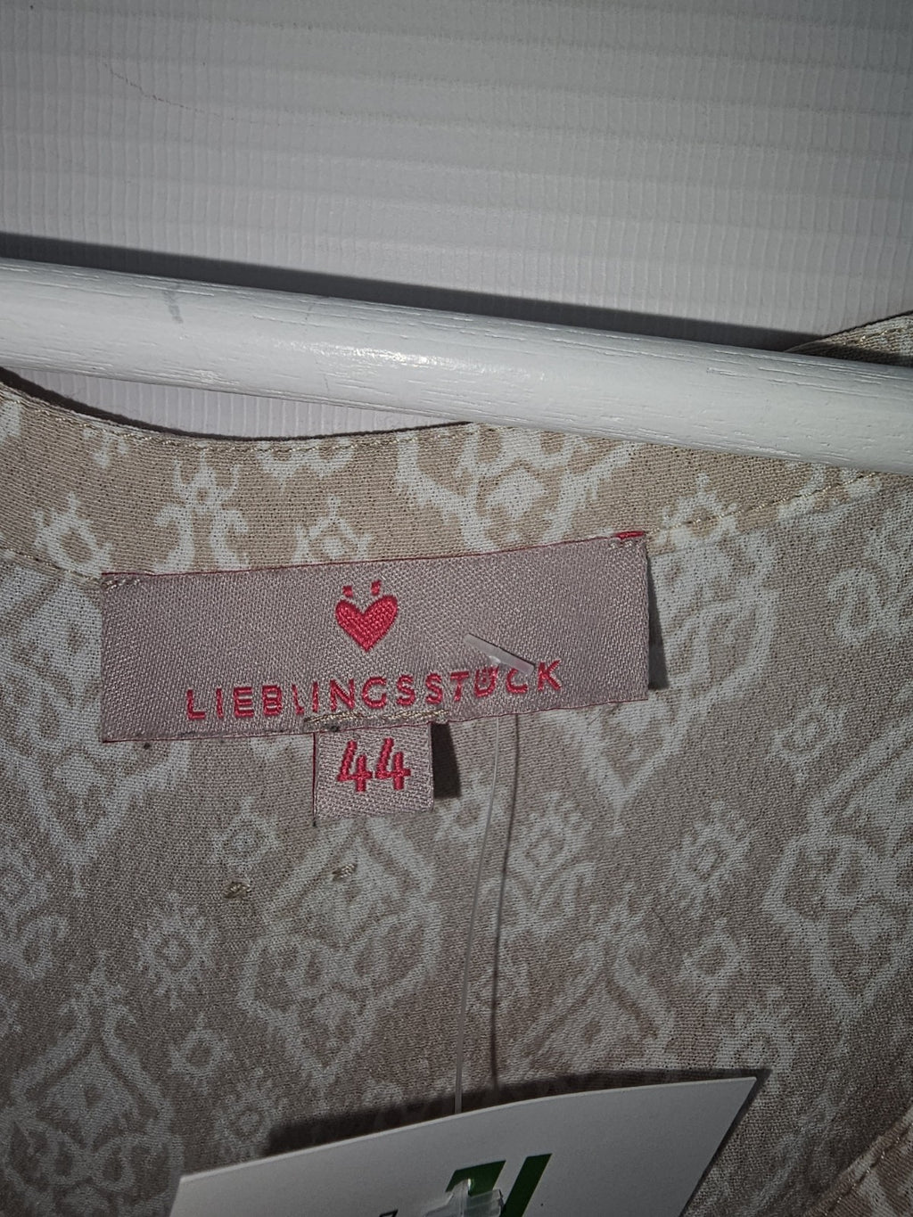 EK7855 Damen Bluse von Lieblingsstück, Beige, Gr. 442