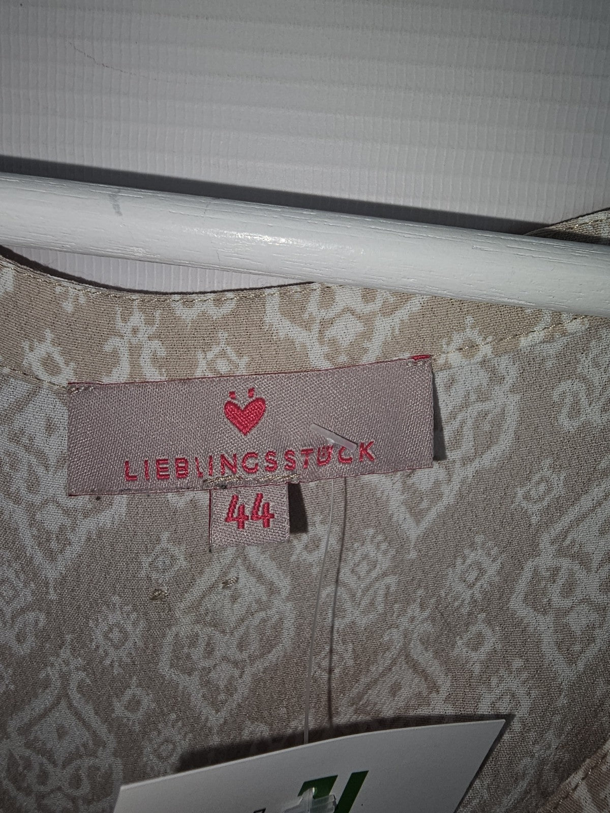 EK7855 Damen Bluse von Lieblingsstück, Beige, Gr. 442