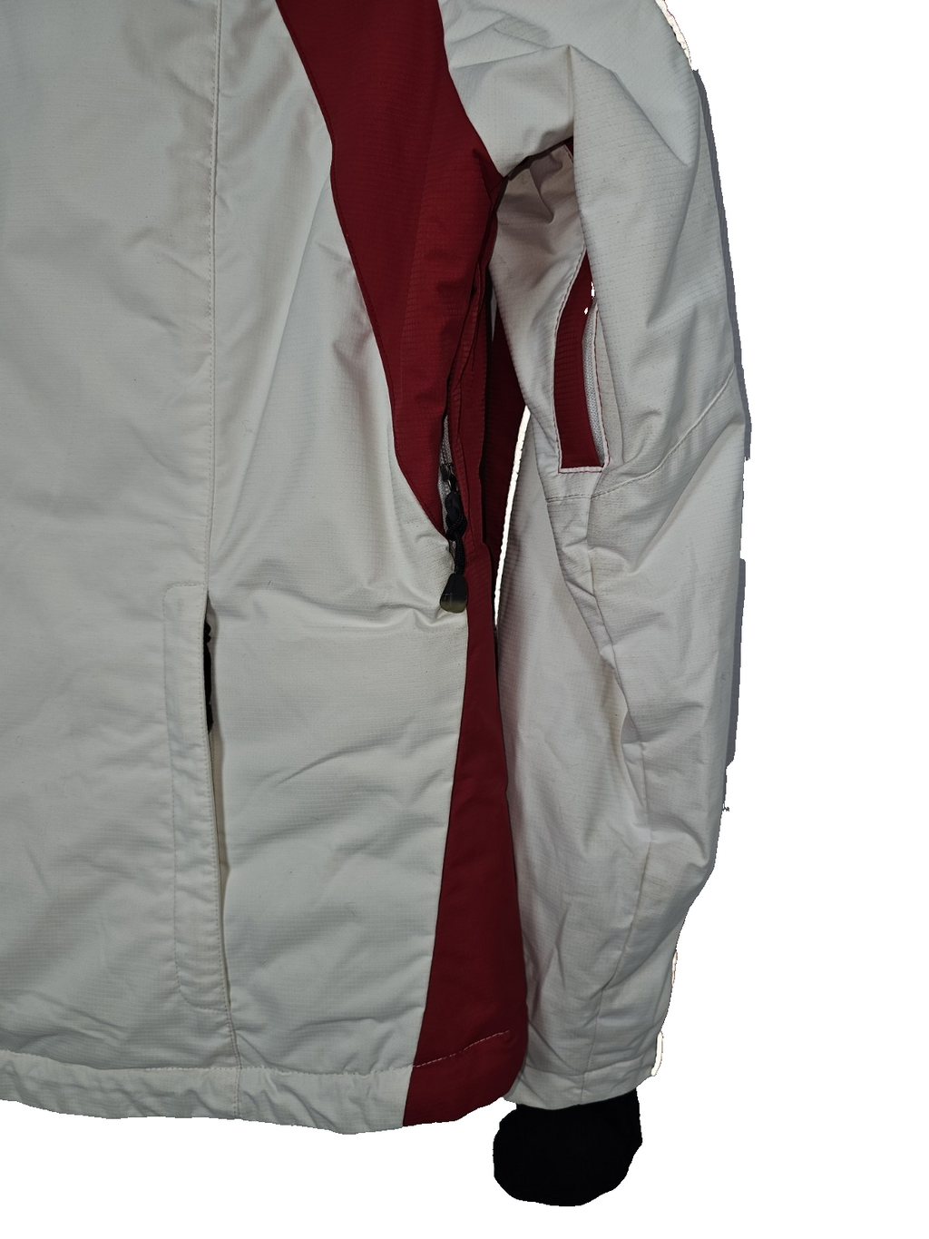 EK7587 Damen Jacke von Esprit Sports, rot-weiß, Gr.385
