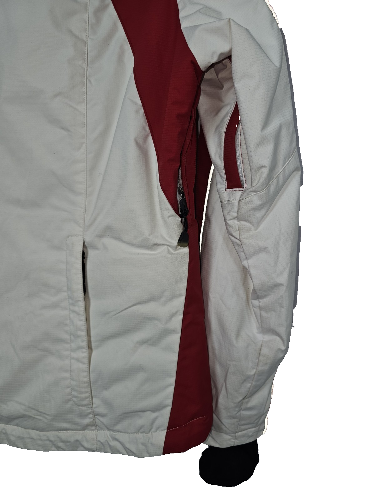 EK7587 Damen Jacke von Esprit Sports, rot-weiß, Gr.385