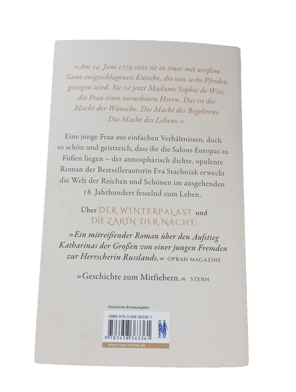 EB3397 Der Garten der Venus: Roman (insel taschenbuch) von... | Buch |1