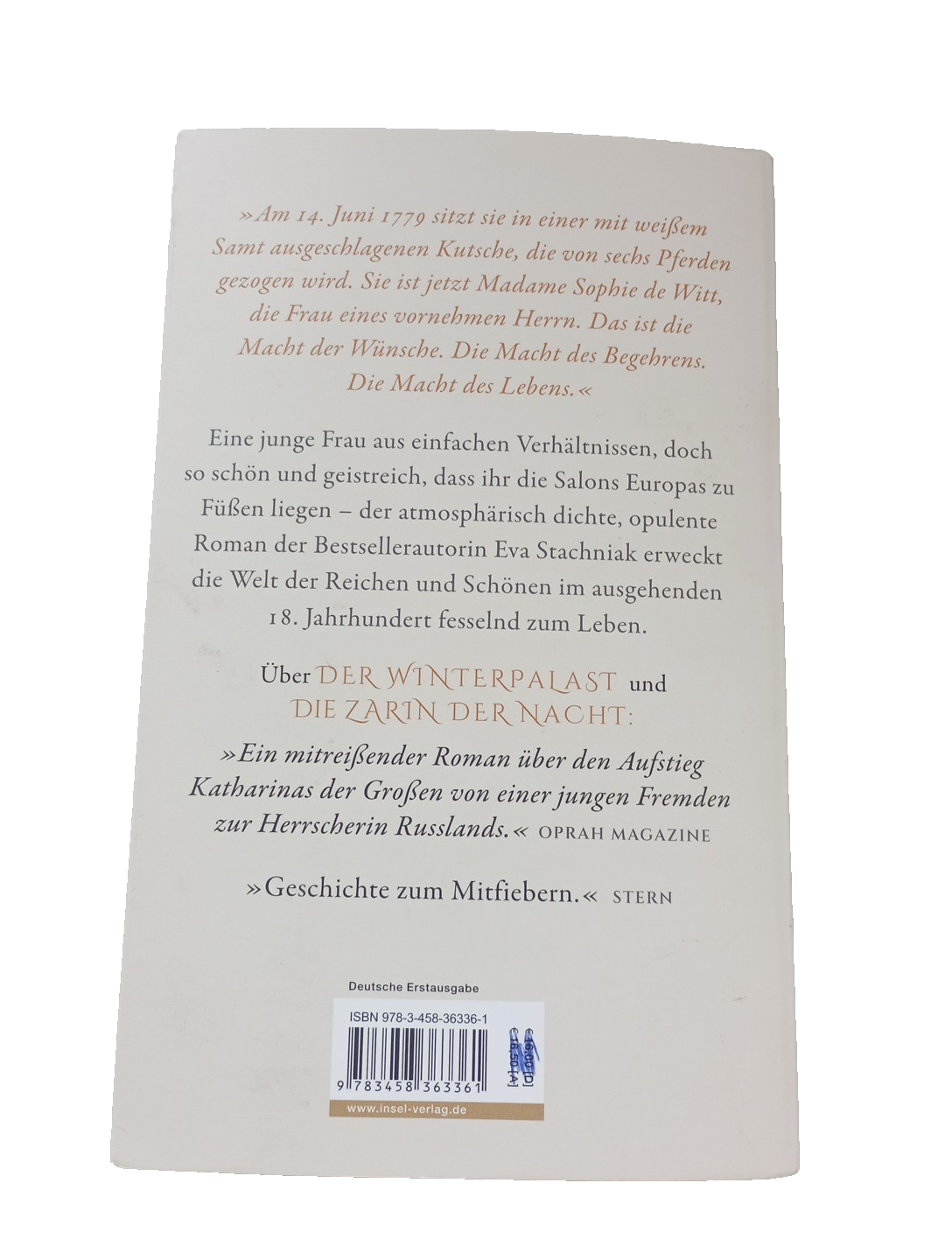 EB3397 Der Garten der Venus: Roman (insel taschenbuch) von... | Buch |1