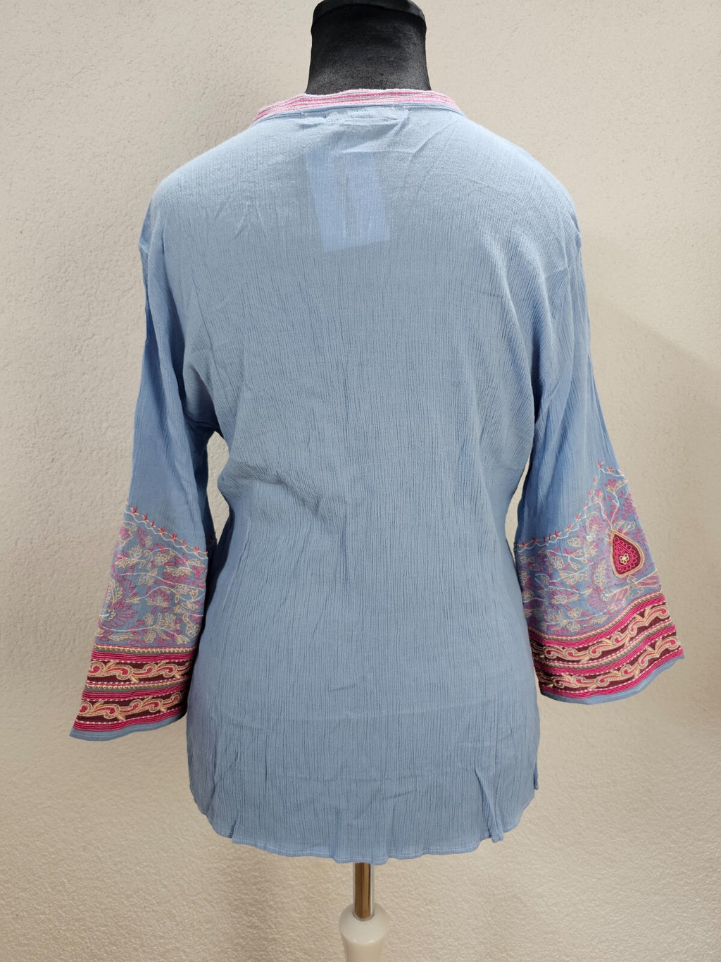 EK6074 Damen Bluse von Satsu, blau, Gr. L4