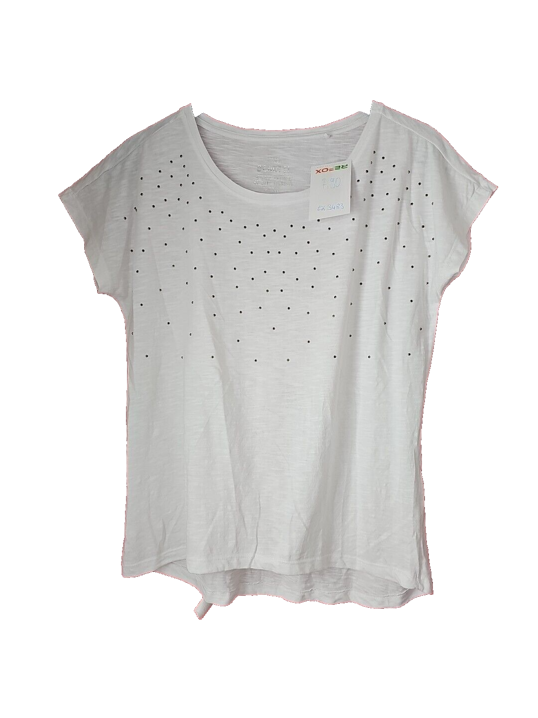 EK3483 Damen Tshirt von Gina Benotti, Weiß, Gr.36/380