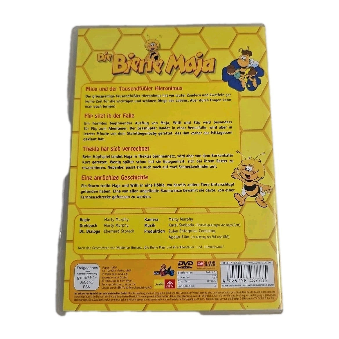 EB3238 Die Biene Maja-DVD 05:Maja und der Tausendfüßler Hieronimus 1