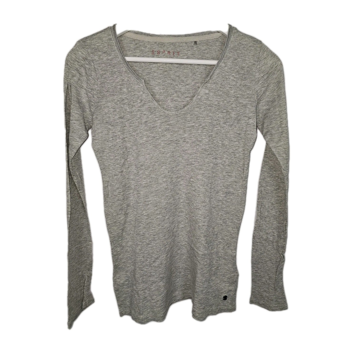 EK10474 Damen Langarmshirt von Esprit, grau, Gr.S0