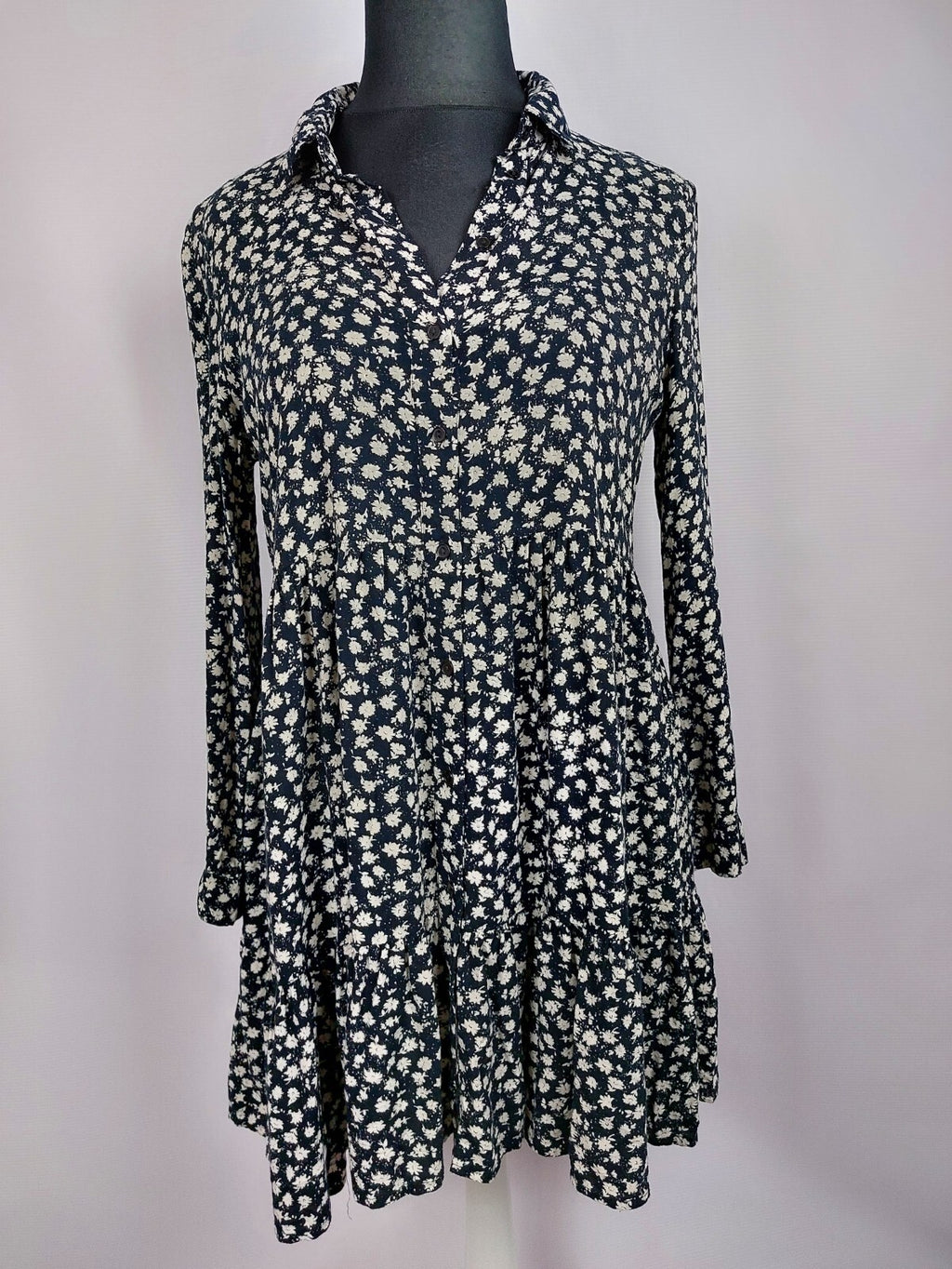 EK4690 Damen Kleid von Yes or No by Manor, schwarz/weiß, Gr. L0