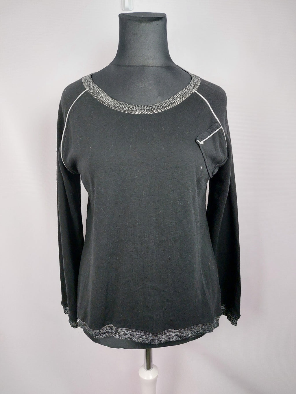 EK3434 Damen Pullover von Uldahl, schwarz, Gr. ca. 500