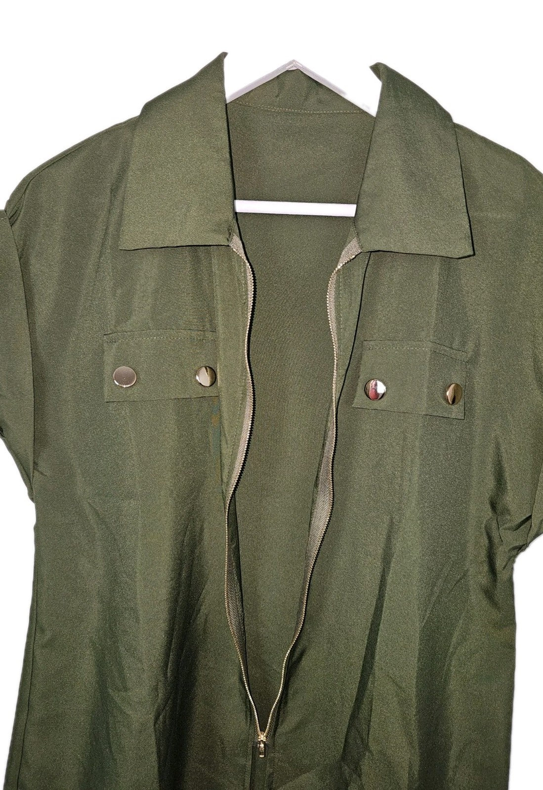 EK10968 Damen Bluse, grün, Gr.L2