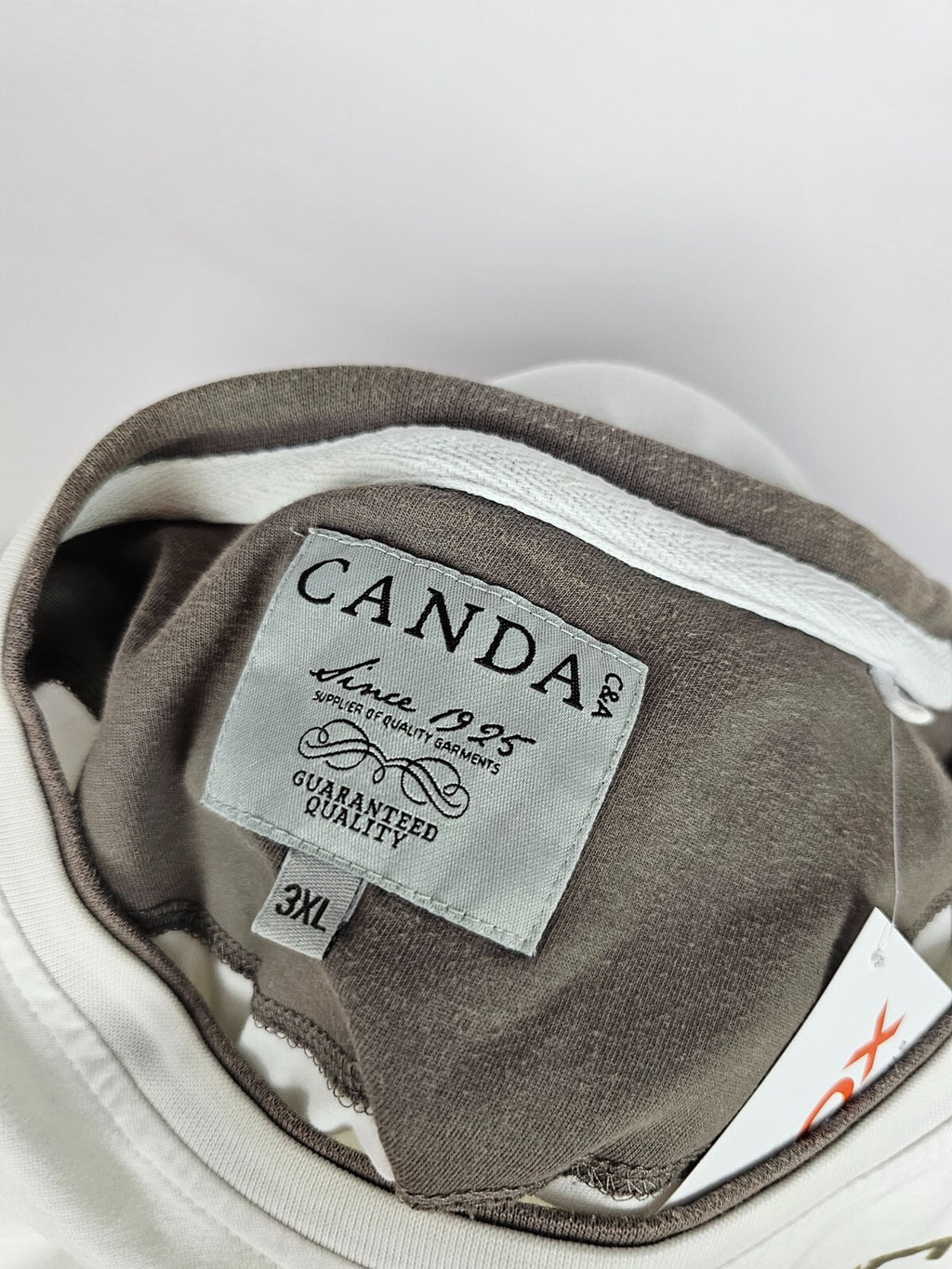EK0058 Herren T-Shirt von Canda- C&A, weiß, Gr.3XL4