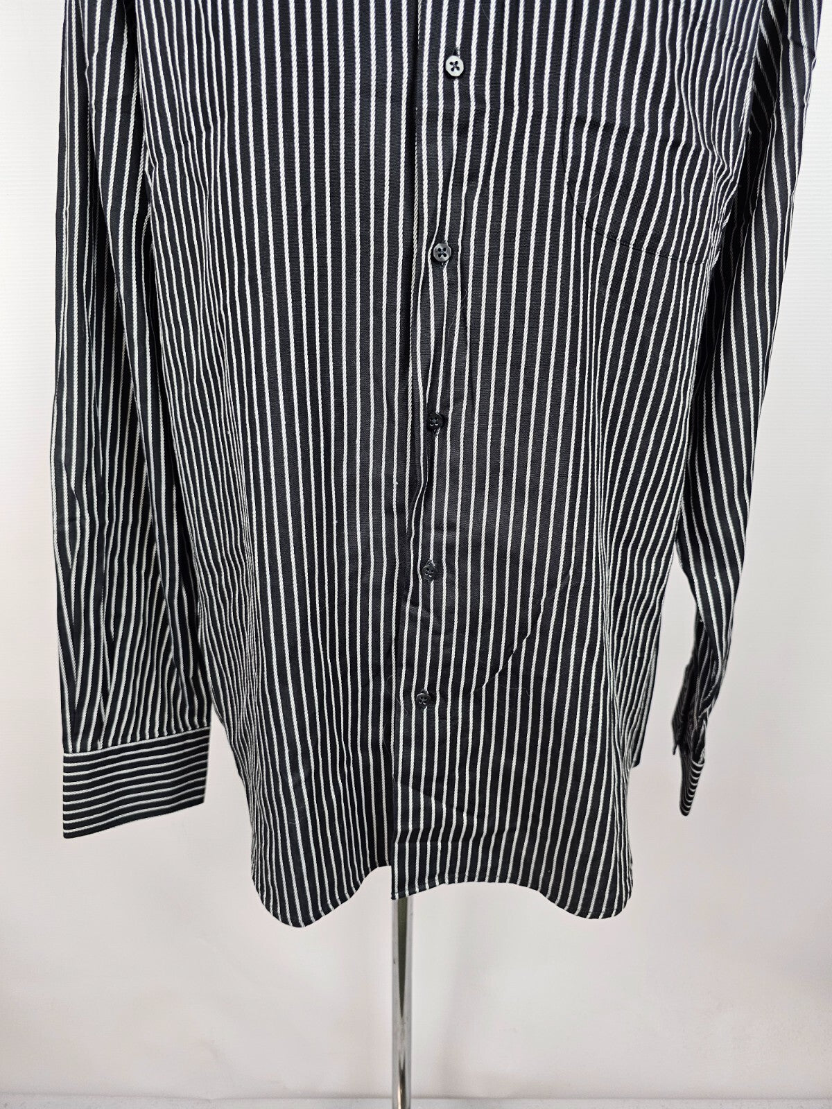 EK5352 Gestreiftes Hemd von Poggino für Herren, Gr. 2XL2