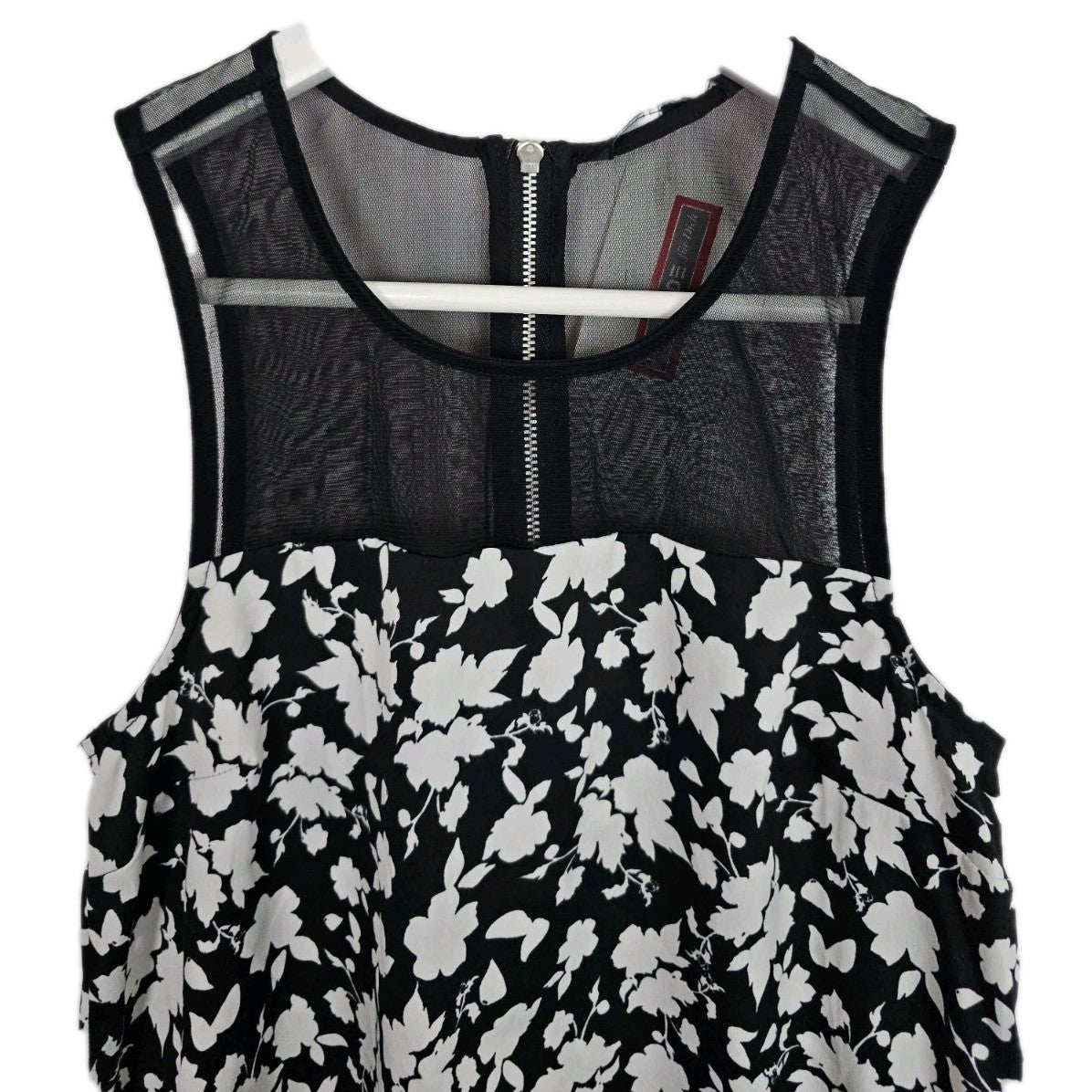 EK9731 Damen Bluse, Schwarz/Weiß, Gr. Ca S1