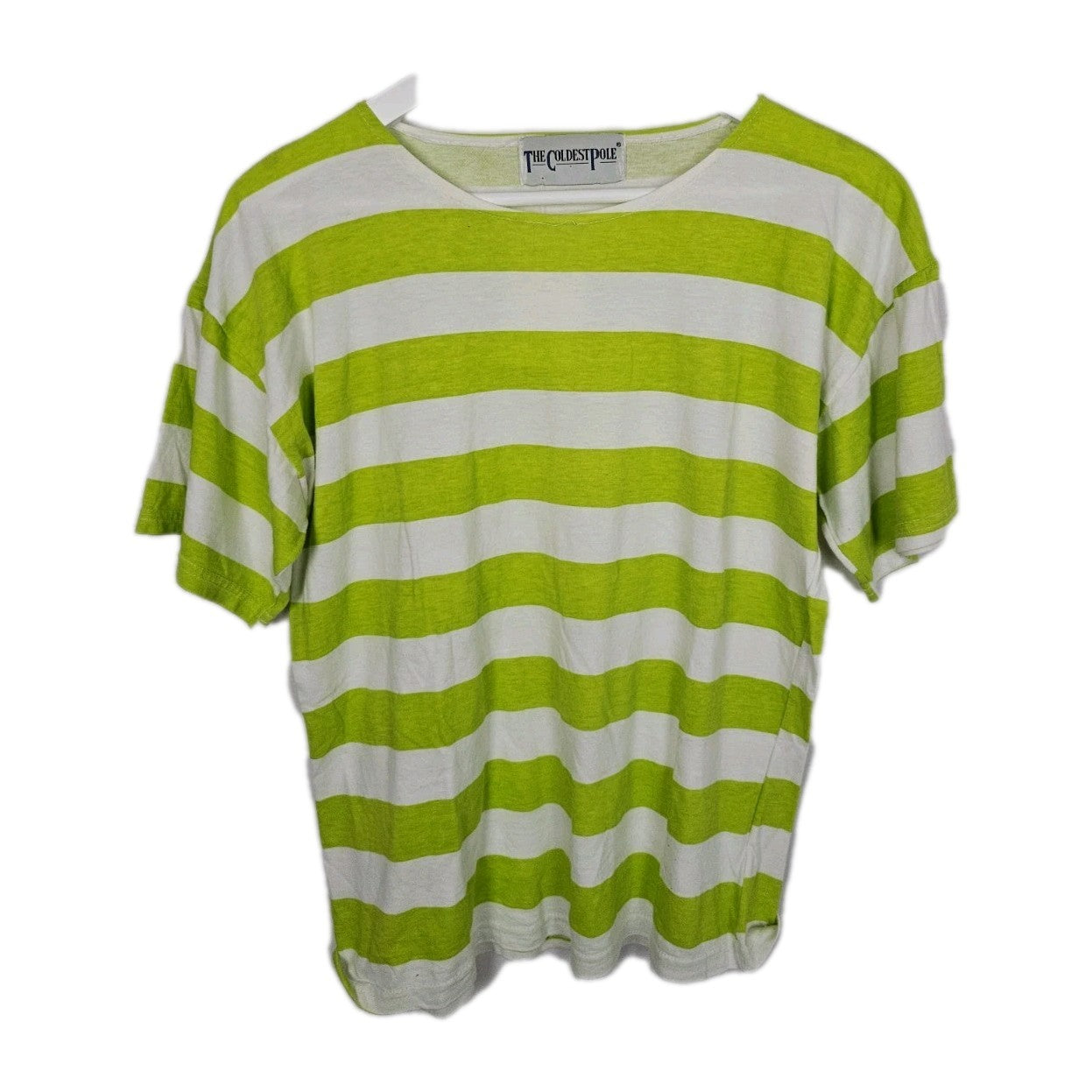 EK9194 Damen T-Shirt von TheColdestPole, Weiß/Grün, Gr. L0