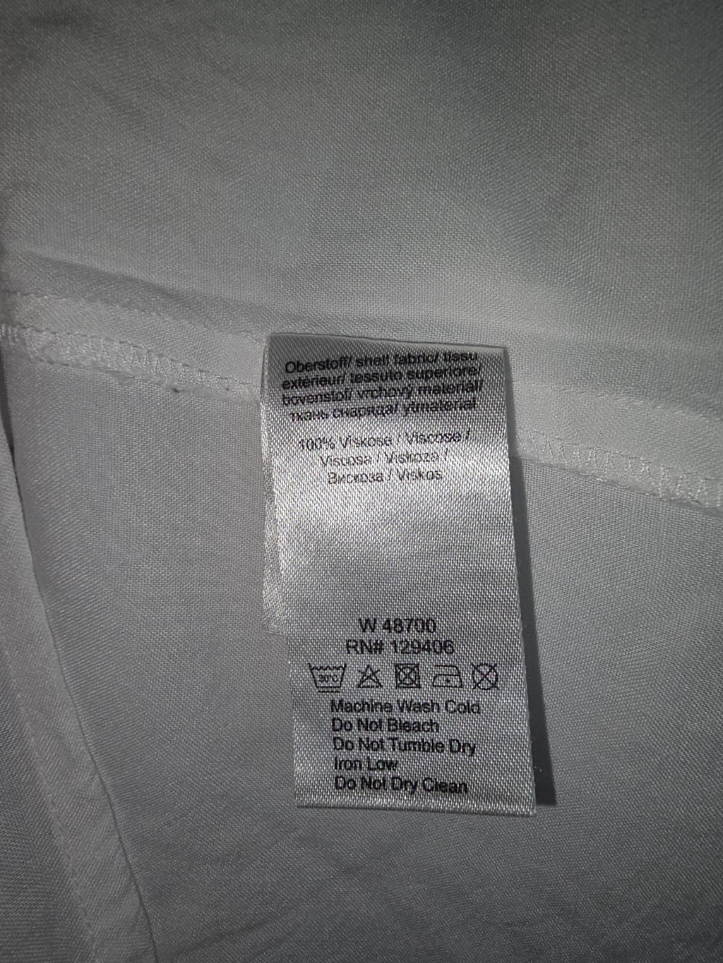 EK10002 Damen Bluse von CollectionL, Weiß, Gr. 401