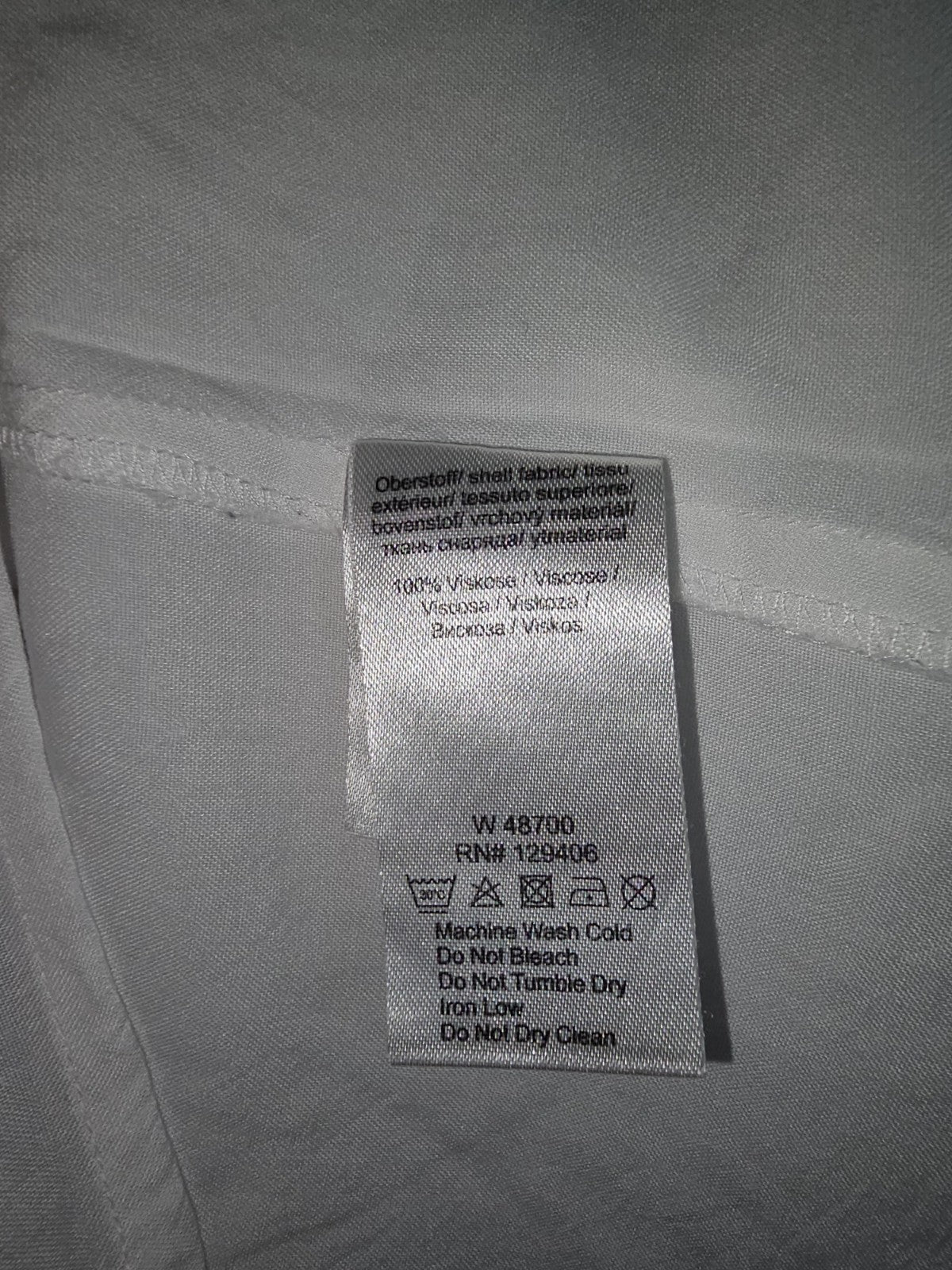 EK10002 Damen Bluse von CollectionL, Weiß, Gr. 401