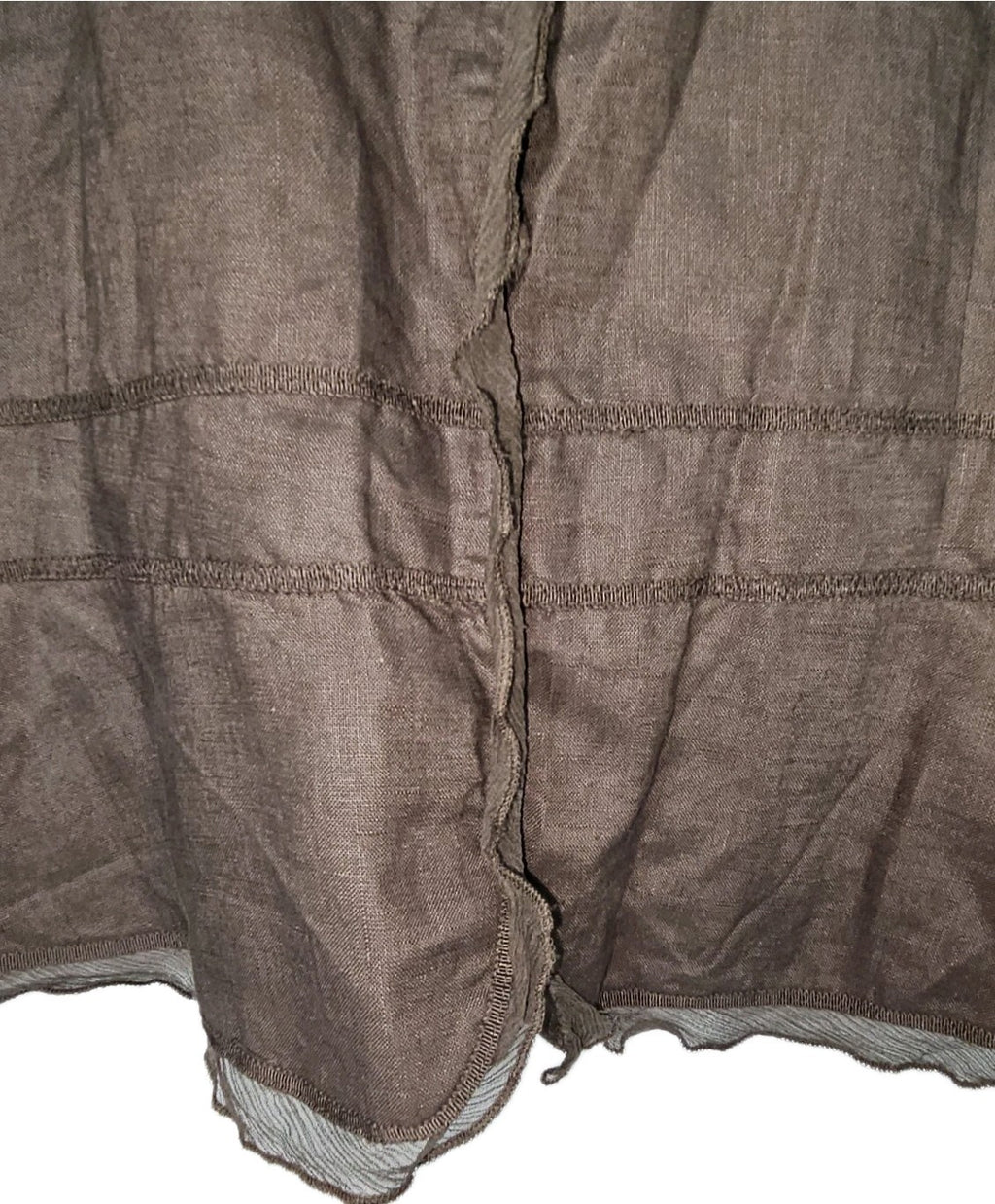 EK7509 Damen Bluse von Un-deux-trois, braun, Gr.M (Größentabelle)2