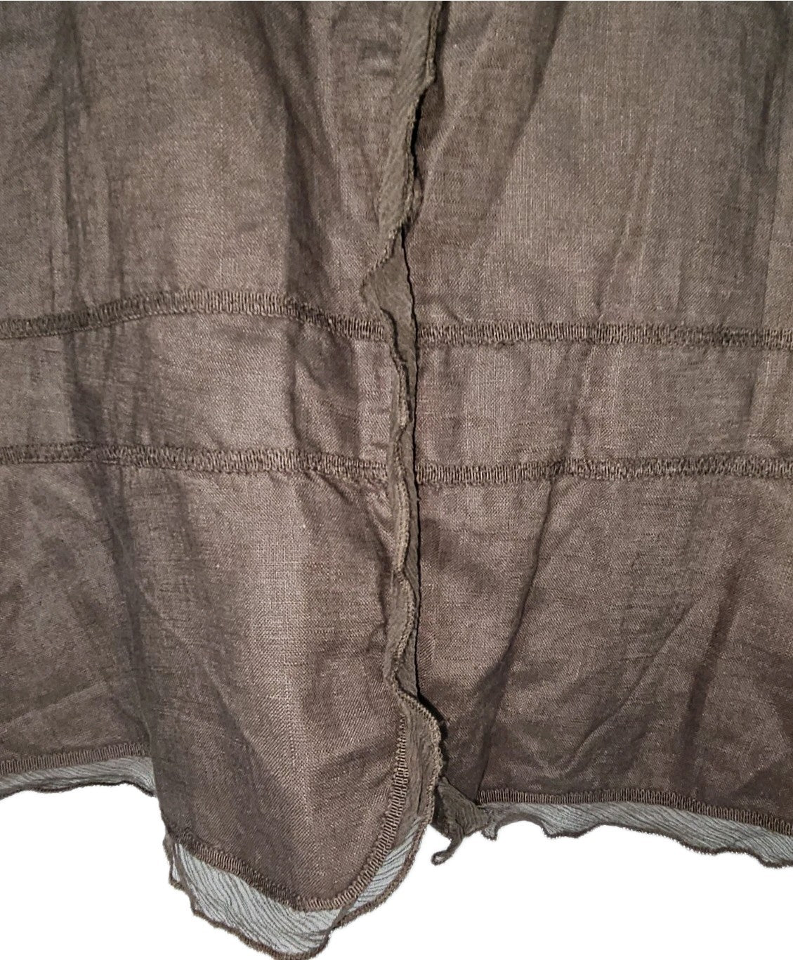 EK7509 Damen Bluse von Un-deux-trois, braun, Gr.M (Größentabelle)2