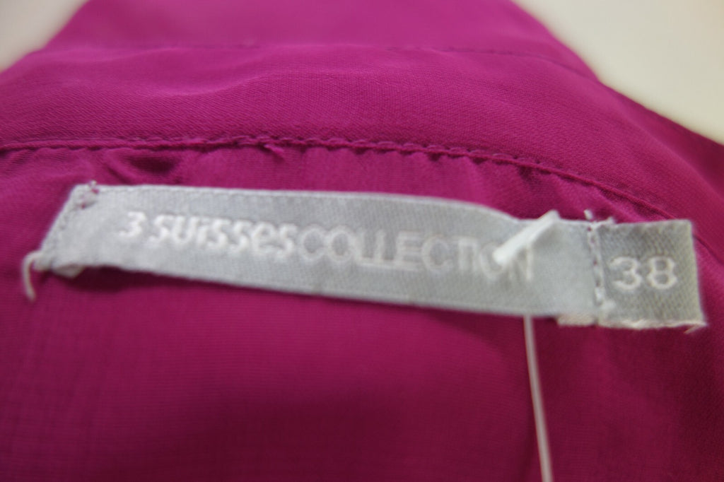 EK4160 Damen Bluse von 3Suisses, dunkelmagenta, Gr. 384