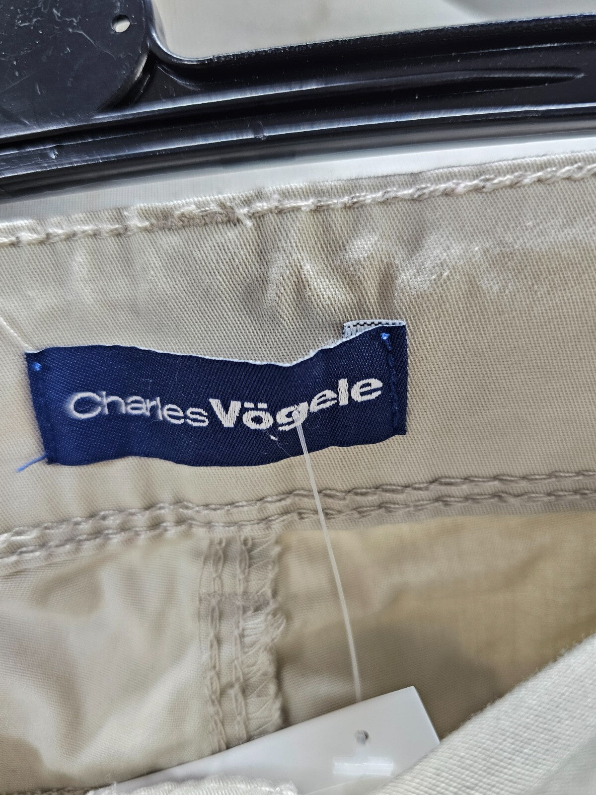 EK2958 Damen 3/4Hose von Charles Vögele, beige, Gr.383