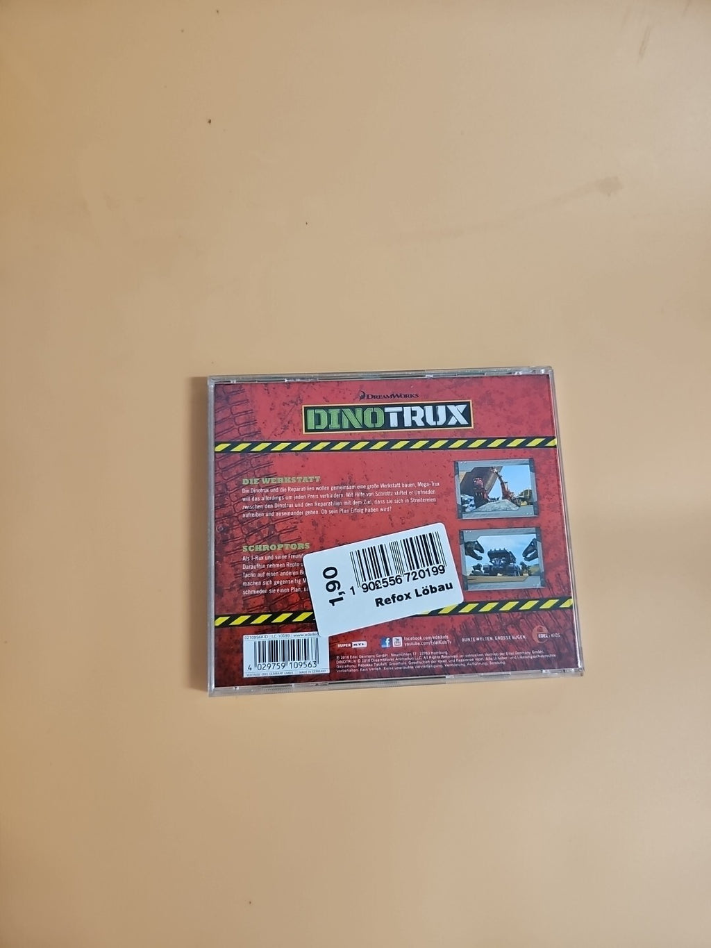DINOTRUX - (2)DAS ORIGINAL-HÖRSPIEL Z.TV-SERIE-DIE WERKSTATT   CD NEU  511